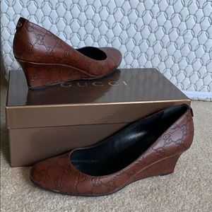 Gucci full leather Heels